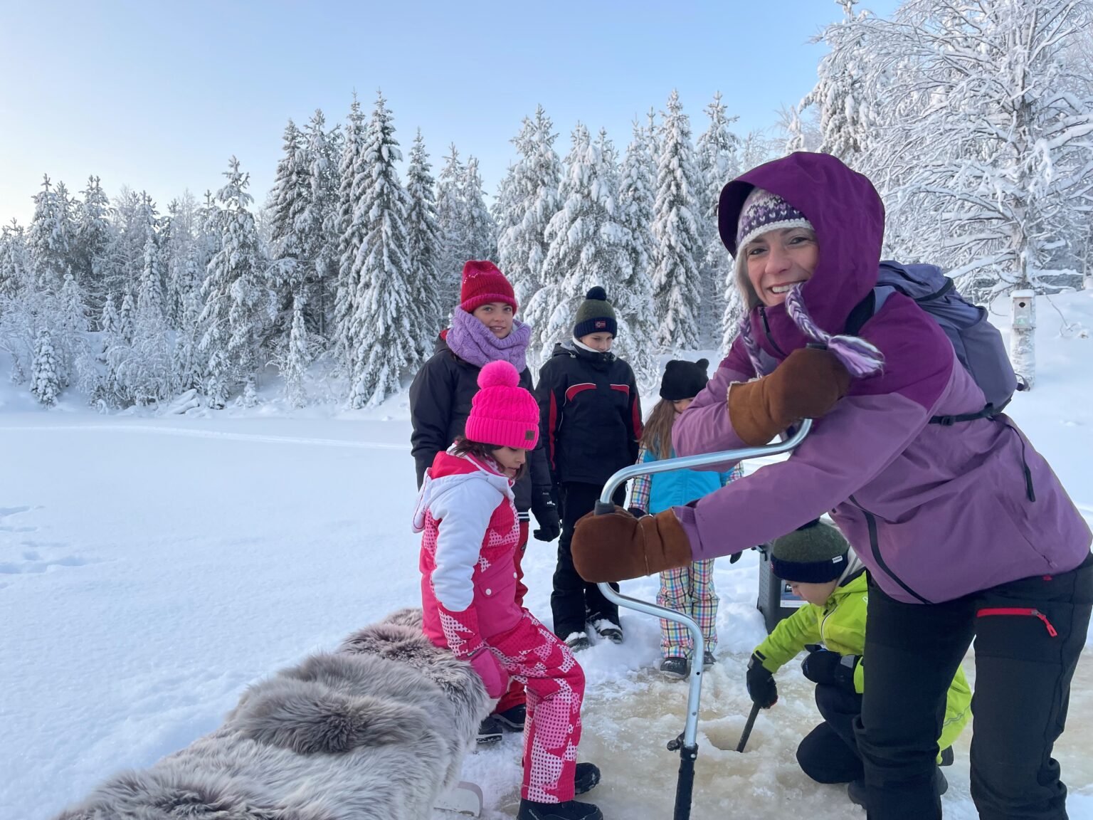 Discover the ultimate ice fishing experience in Lapland and Finland with our guided winter fishing tours in Kemi, Tornio, Rovaniemi, and Oulu. Ice fishing in Lapland offers a unique opportunity to immerse yourself in the serene Arctic wilderness, where frozen lakes and beautiful snowy landscapes create the perfect setting for winter fishing adventures. In Kemi, our ice fishing tours allow you to catch local fish species beneath the thick ice, while enjoying the guidance of experienced Finnish fishing experts. Rovaniemi, the heart of Finnish Lapland, provides an unforgettable ice fishing experience with its remote fishing spots and breathtaking views of the winter wonderland. In Tornio and Oulu, ice fishing in Finland is equally rewarding, with crystal-clear frozen waters and peaceful surroundings that allow you to connect with nature. Each tour includes high-quality equipment, warm refreshments, and a chance to learn traditional Finnish ice fishing techniques, making it a perfect winter activity for both beginners and seasoned anglers. Our ice fishing in Lapland and Finland tours offer convenient holiday packages that include accommodations, professional guides, and the best fishing spots across the Arctic region. Experience the thrill of catching fish through the ice in Lapland, and create lasting memories with our ice fishing tours in Kemi, Tornio, Rovaniemi, and Oulu. Whether you're looking to explore the Finnish wilderness or simply enjoy a peaceful day on the ice, ice fishing in Finland and Lapland is an unforgettable adventure for everyone.